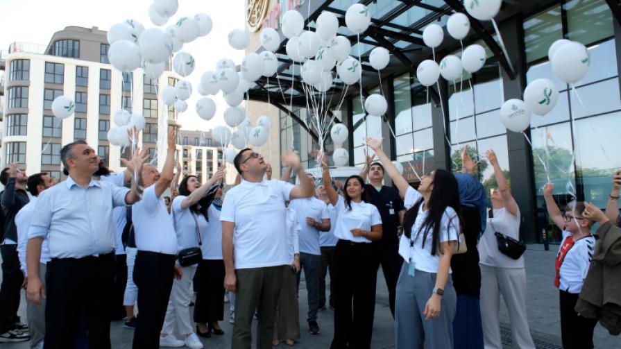 Toplumsal Farkındalık İçin Skolyoz Balonları Gökyüzüne Yükseldi